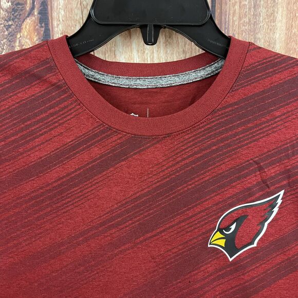 Nike NFL Arizona Cardinals Football Shirt Mens Medium Red Dri Fit Team Apparel - Picture 6 of 12